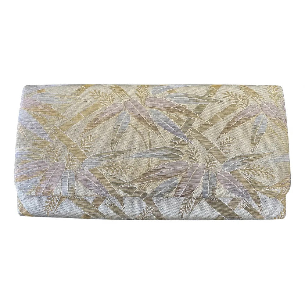 Kimono silk clutch