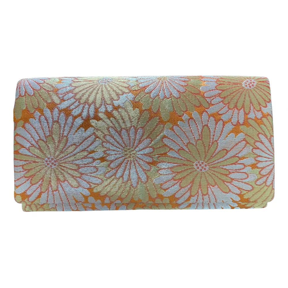 Kimono silk clutch