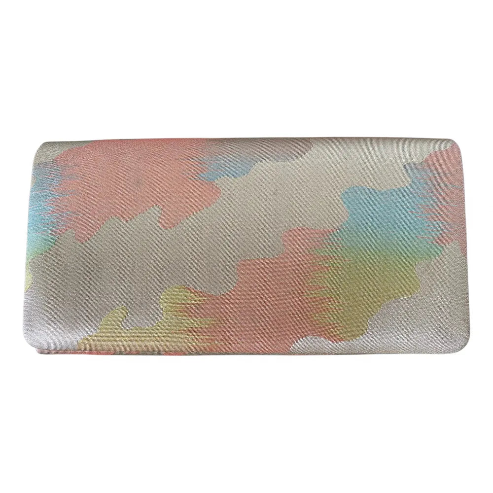 Kimono silk clutch