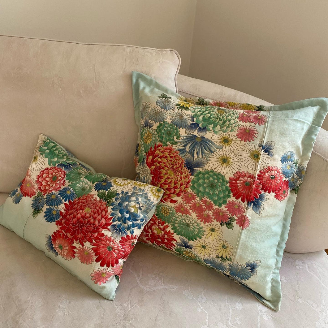 Re-silk cushion covers